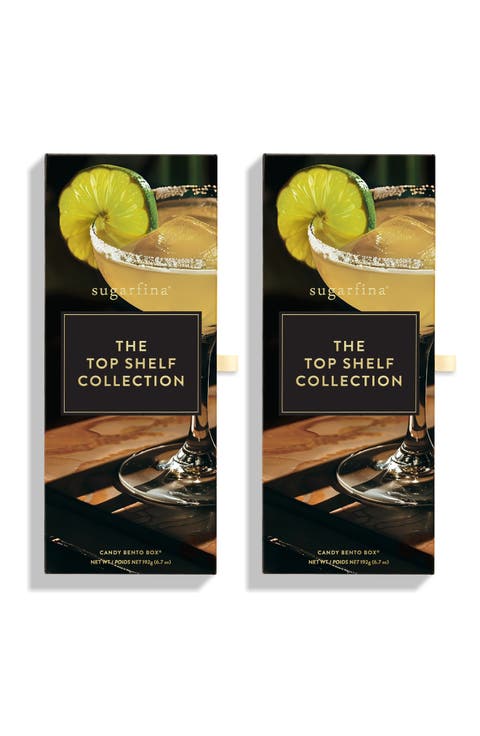The Top Shelf Collection 3-Piece Candy Bento Box Duo