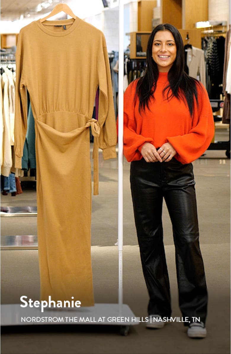 Long Sleeve Wrap Dress, sales video thumbnail