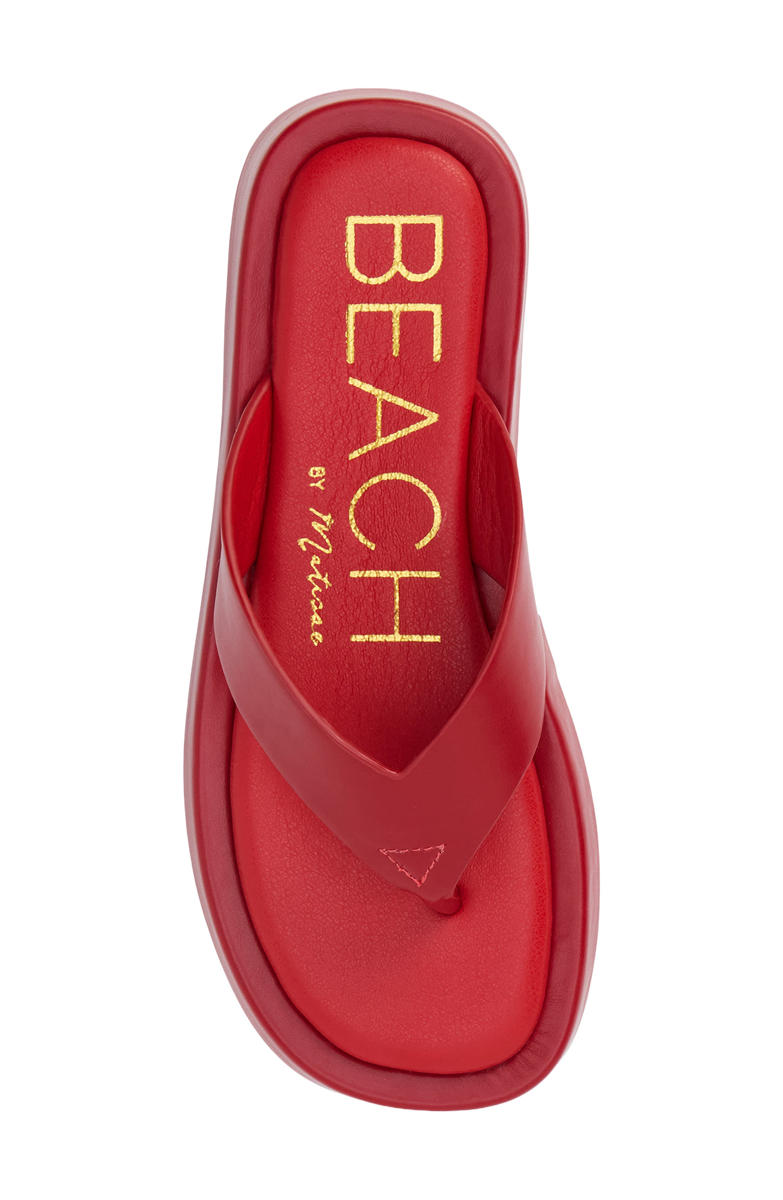 Mallorca Platform Flip Flop, Alternate, color, RED