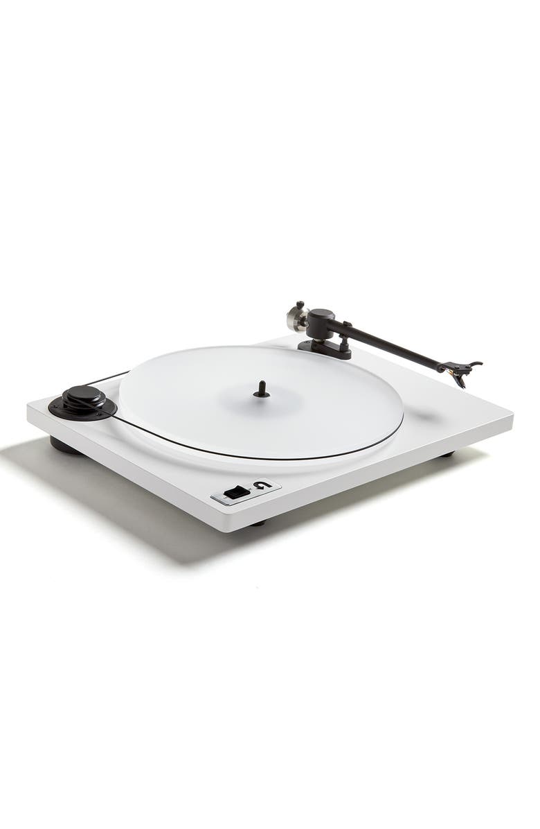 U-Turn Audio Orbit 2 Plus Turntable with Ortofon OM 5E Cartridge, Alternate, color, White