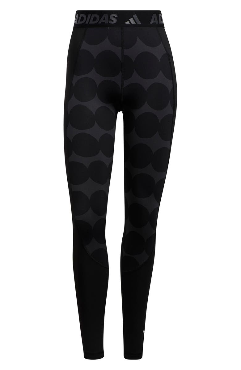 adidas x Marimekko Techfit Compression Training Tights, Alternate, color, 