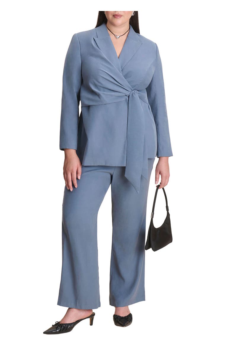 ELOQUII Bootcut Trouser, Main, color, Slate Teal