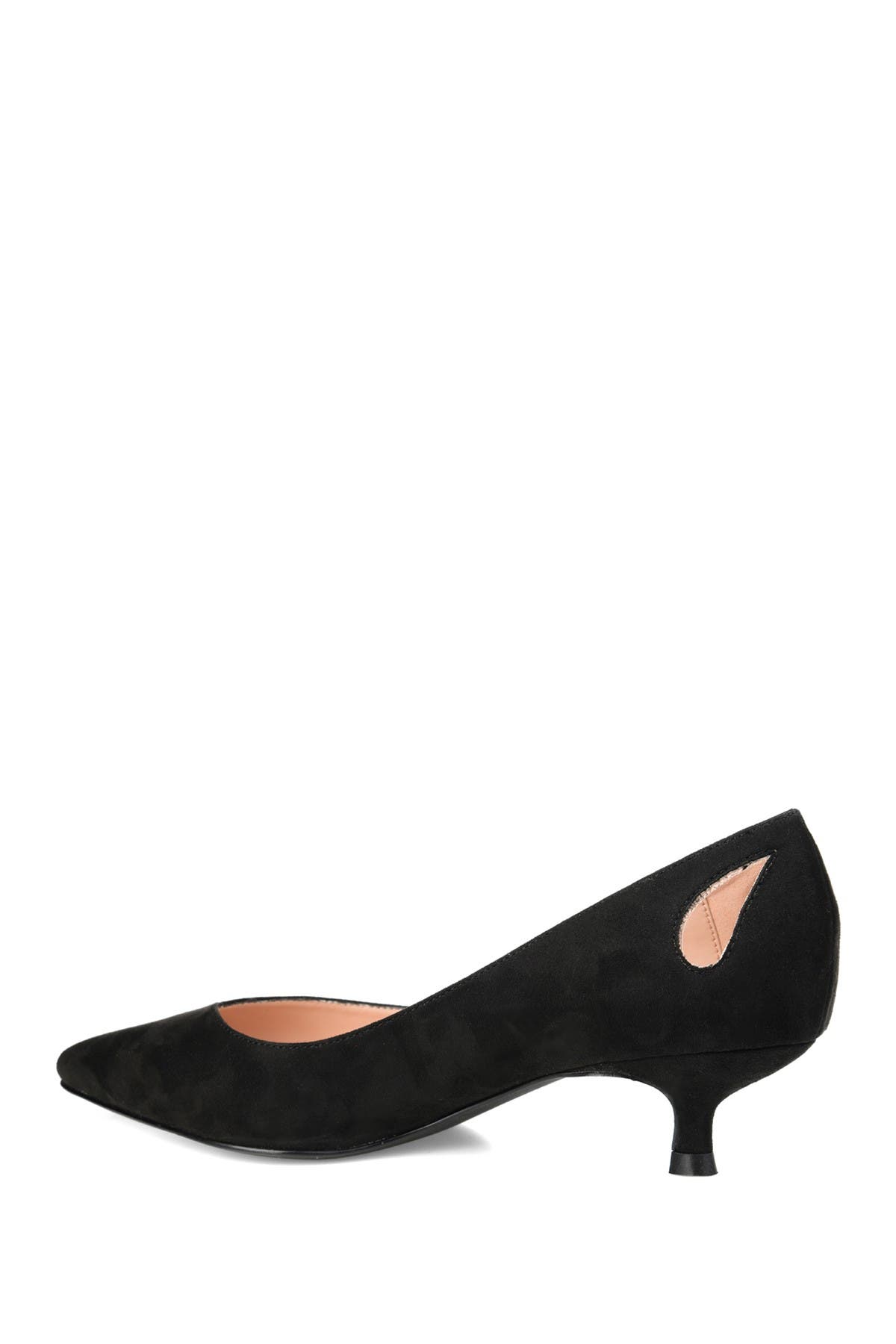 Journee Collection JOURNEE Goldie Kitten Heel Pump, Alternate, color, 