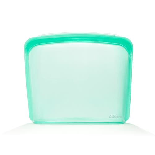 Cuisipro Pack-it Silicone Reusable Storage Bag, 3000ml/101 oz In Green