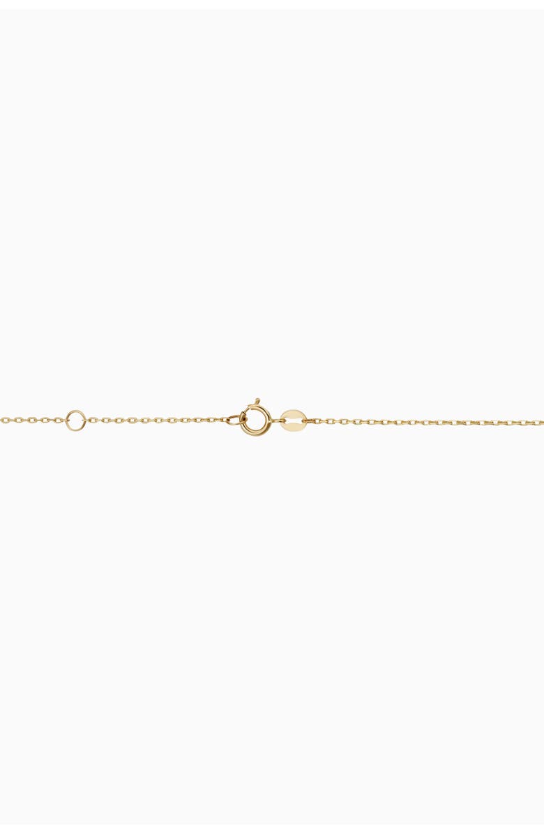 Oradina 14K Yellow Gold Street Star Necklace, Alternate, color, Yellow Gold