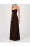 Ruched Front Scoop Maxi Dress