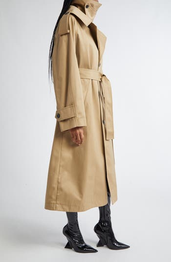 Jean Paul Gaultier The Deconstructed Twill Trench Coat
