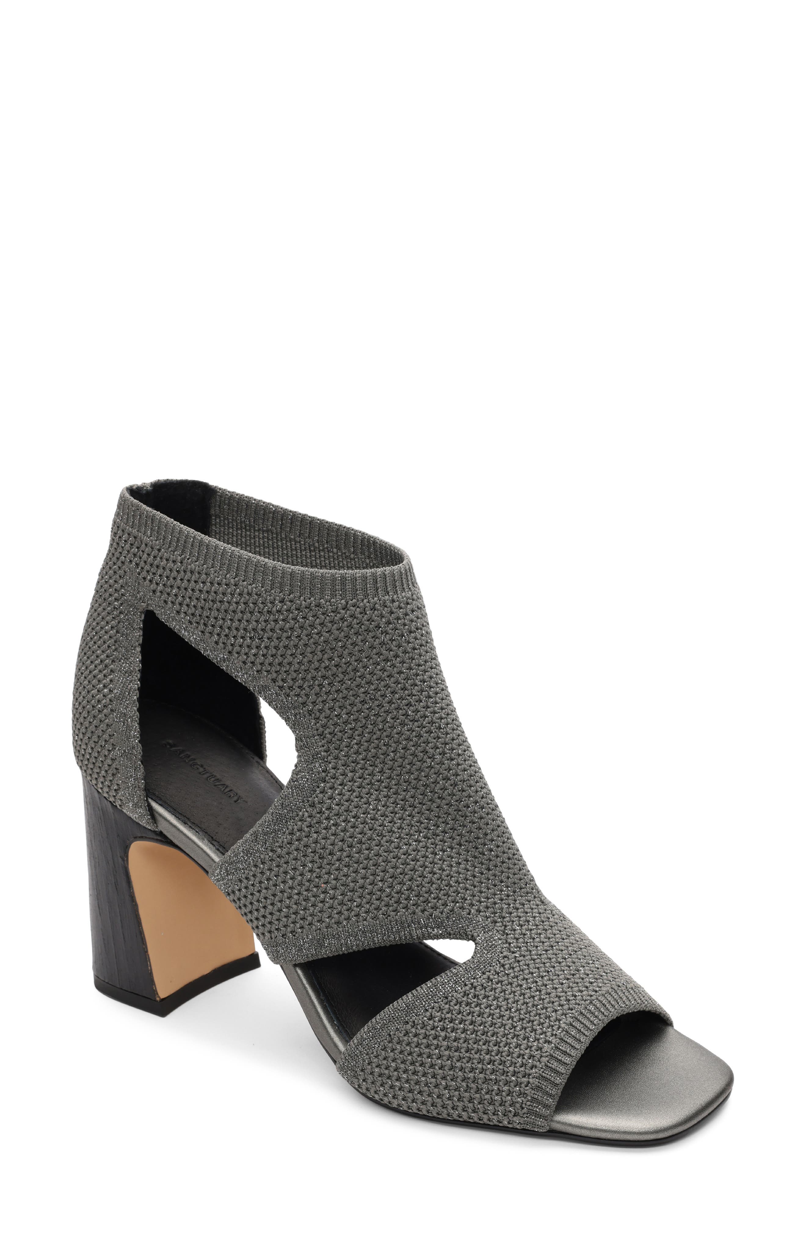 Sanctuary Radiant Metallic Sandal, Main, color, Pewter