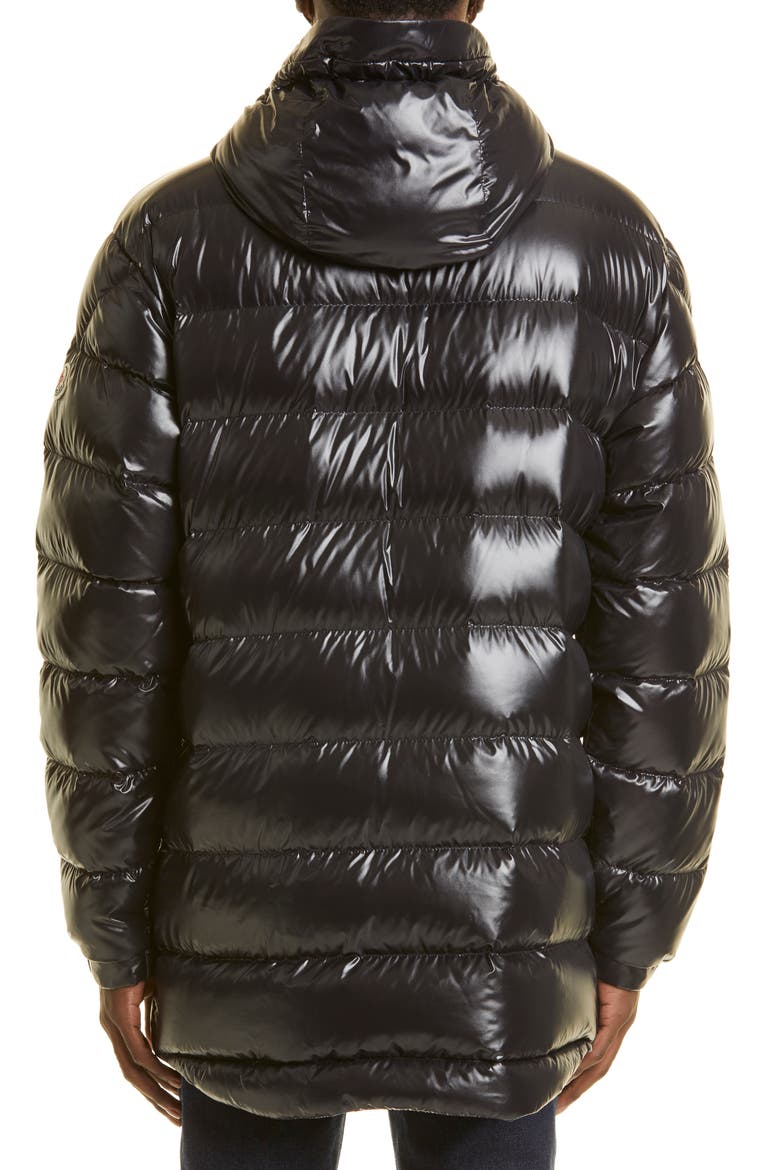 Courcillon Water Resistant Down Puffer Jacket, Alternate, color, BLACK