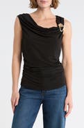 Socialite Hardware Ruched Top