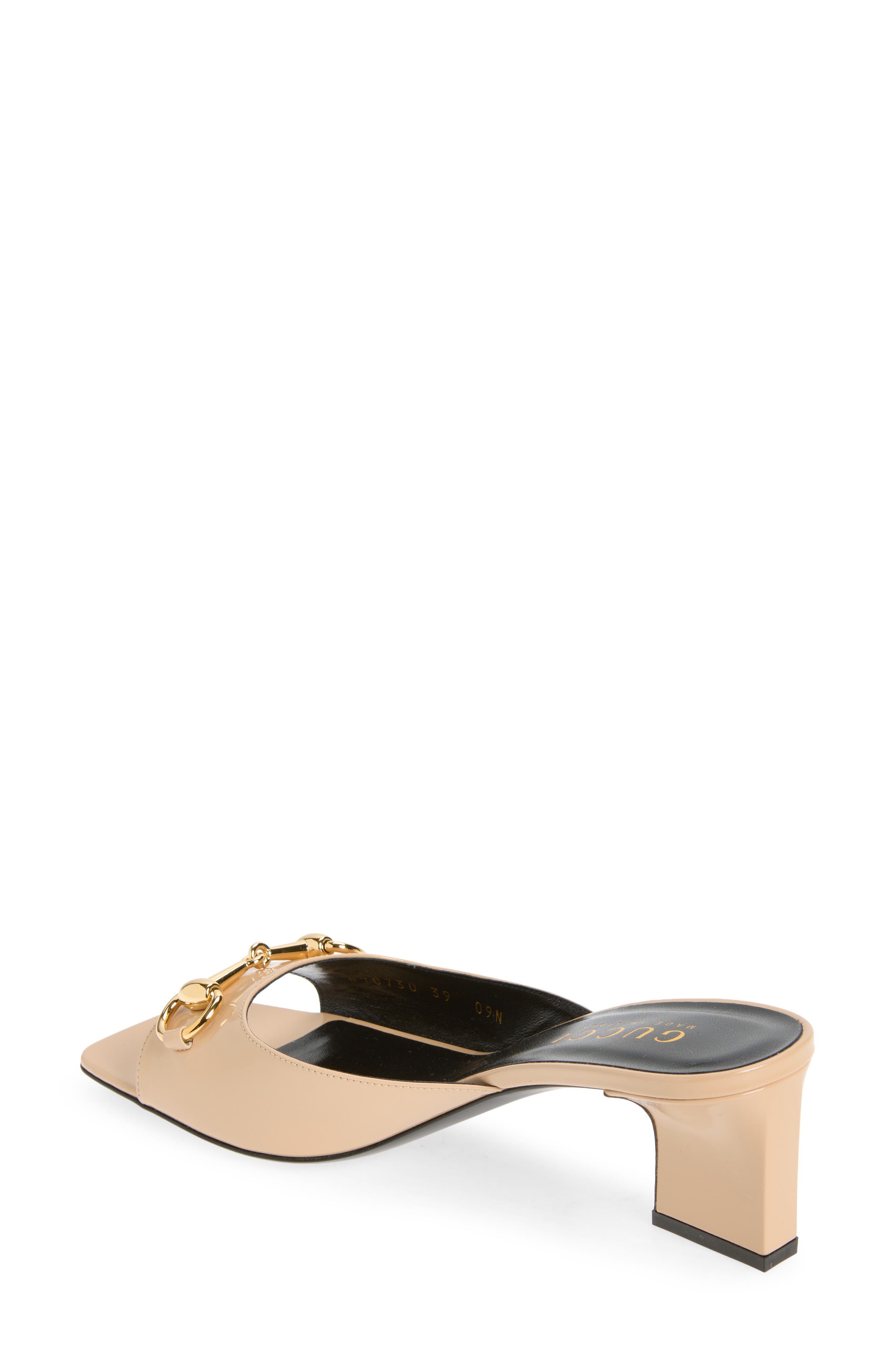 Signora Horsebit Slide Sandal, Alternate, color, 6721 MOLE