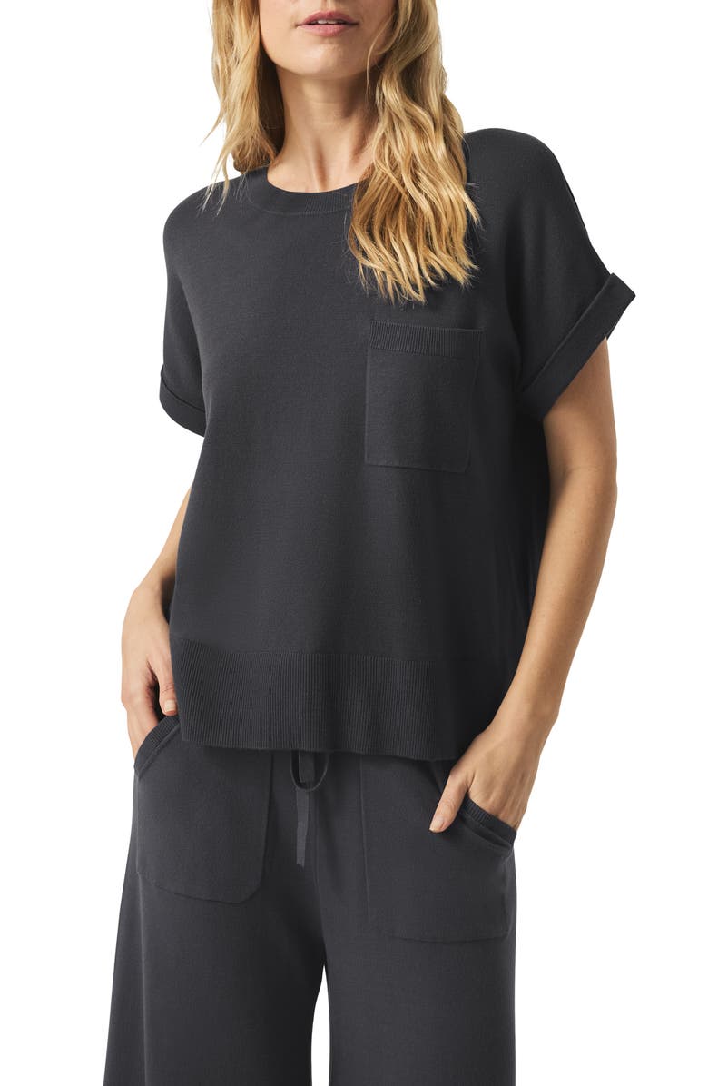 Splendid Veronica Short Sleeve Sweater, Main, color, 