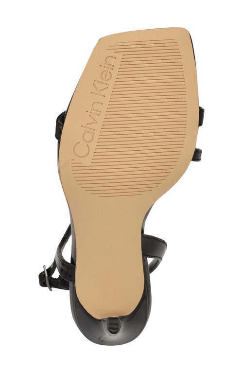 Calvin Klein Tansley Slingback Sandal In Black