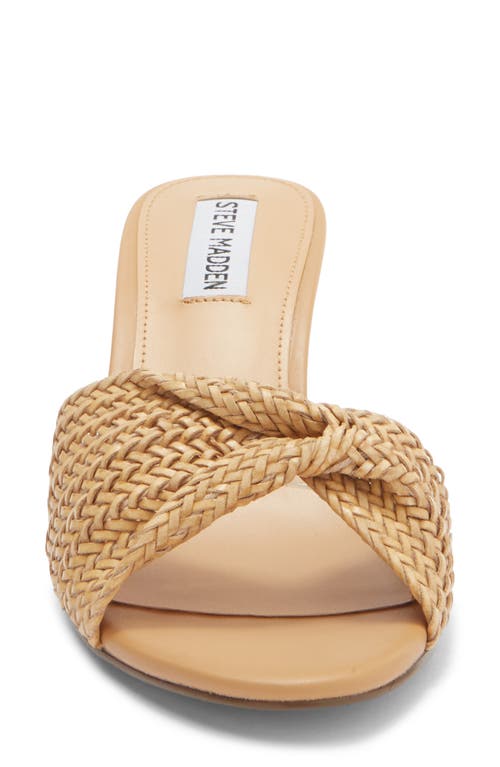 Steve Madden Russo Slide Sandal In Brown