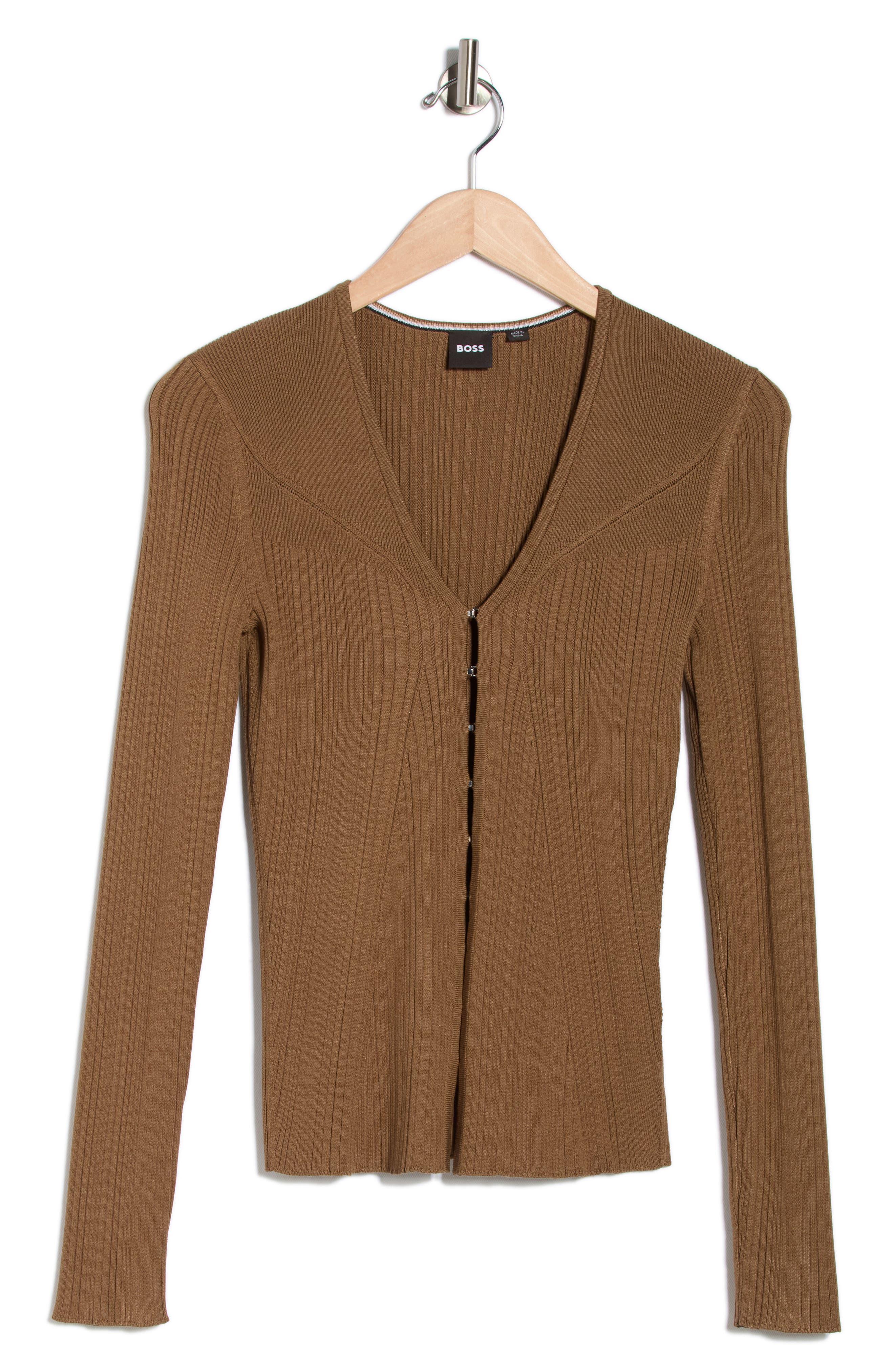 BOSS Forama Rib Cardigan