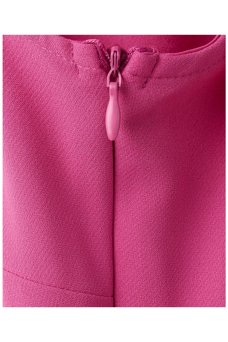 Cap Sleeve Open Back Dress, Alternate, color, FUCHSIA