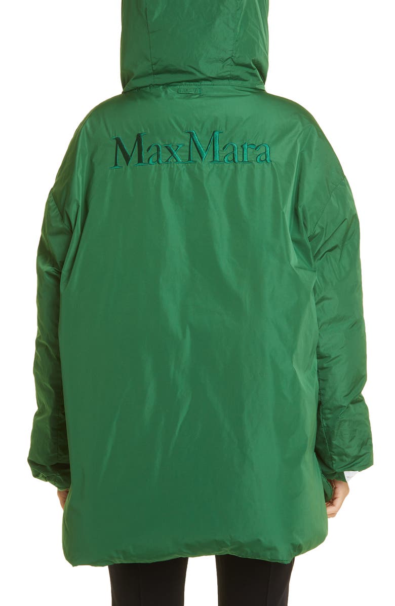Max Mara Taffy Reversible High-Low Down Coat, Alternate, color, 