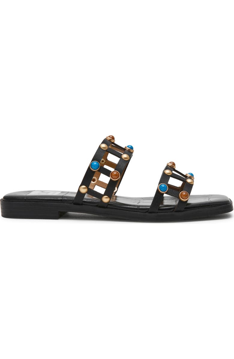 DV by Dolce Vita Marcy Embellished Sandal, Alternate, color, Black Multi