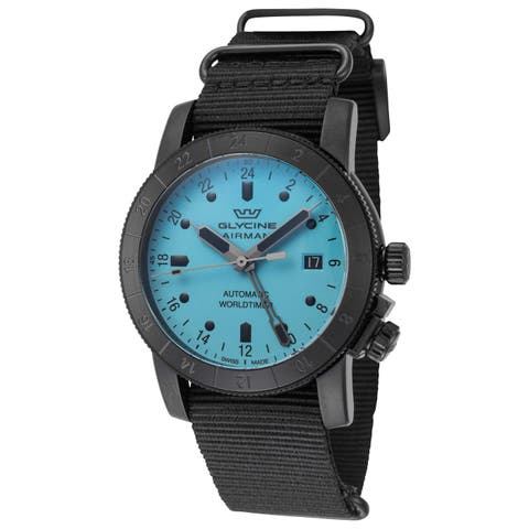 Airman Contemporary Gmt 42mm Automatic Strap Watch
