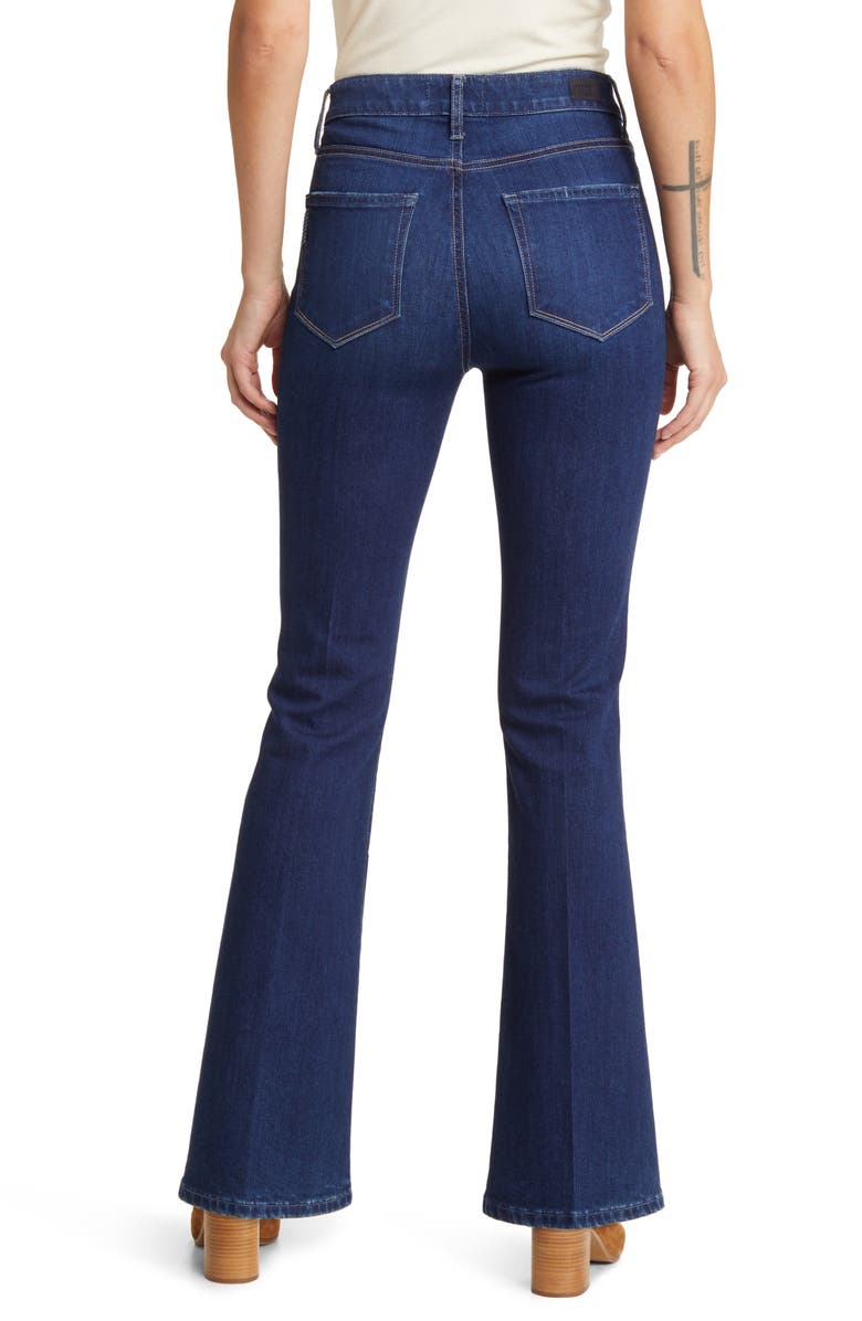 PAIGE Laurel Canyon High Waist Flare Jeans, Alternate, color,