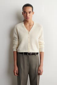 COS Cashmere V-neck Cardigan