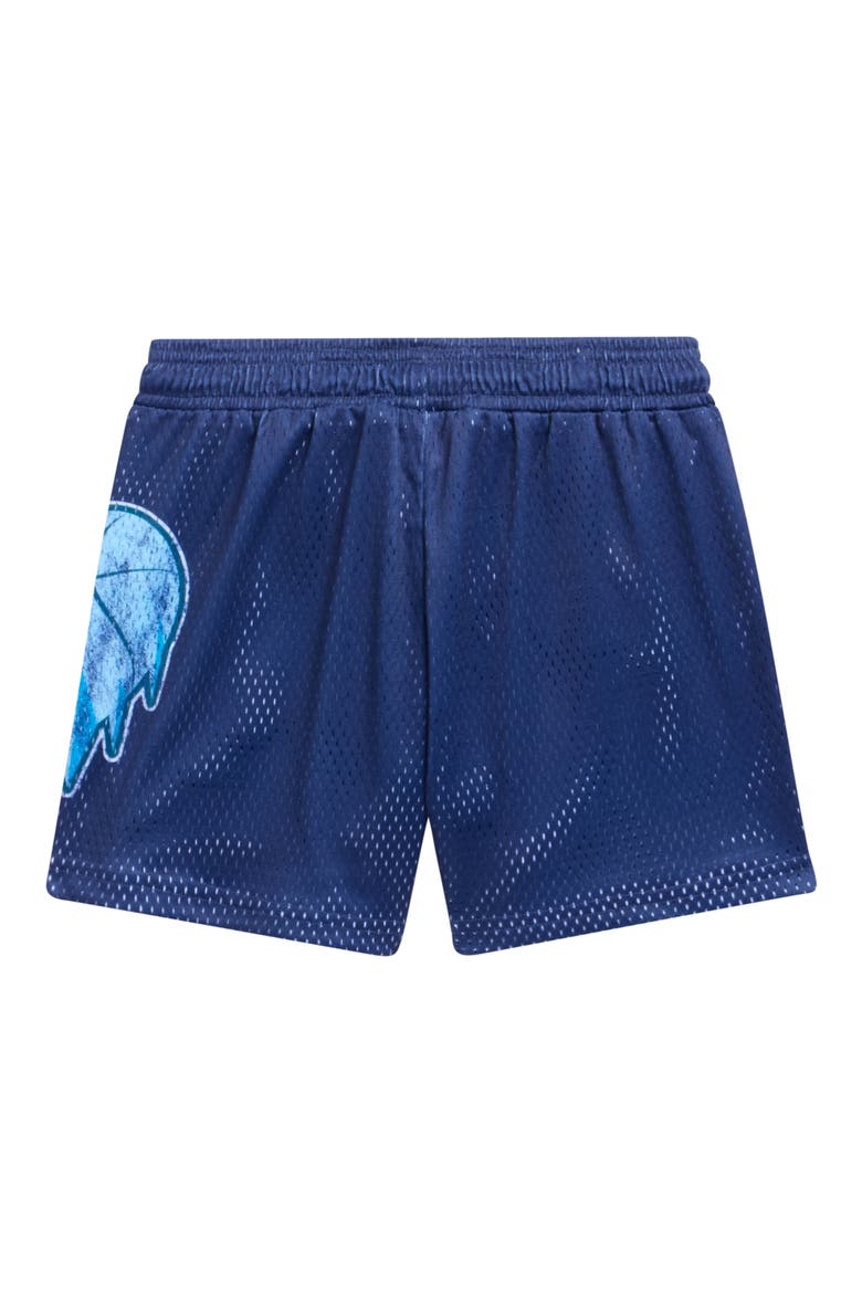 Kids' Cold Heart Mesh Shorts, Alternate, color, BLUE