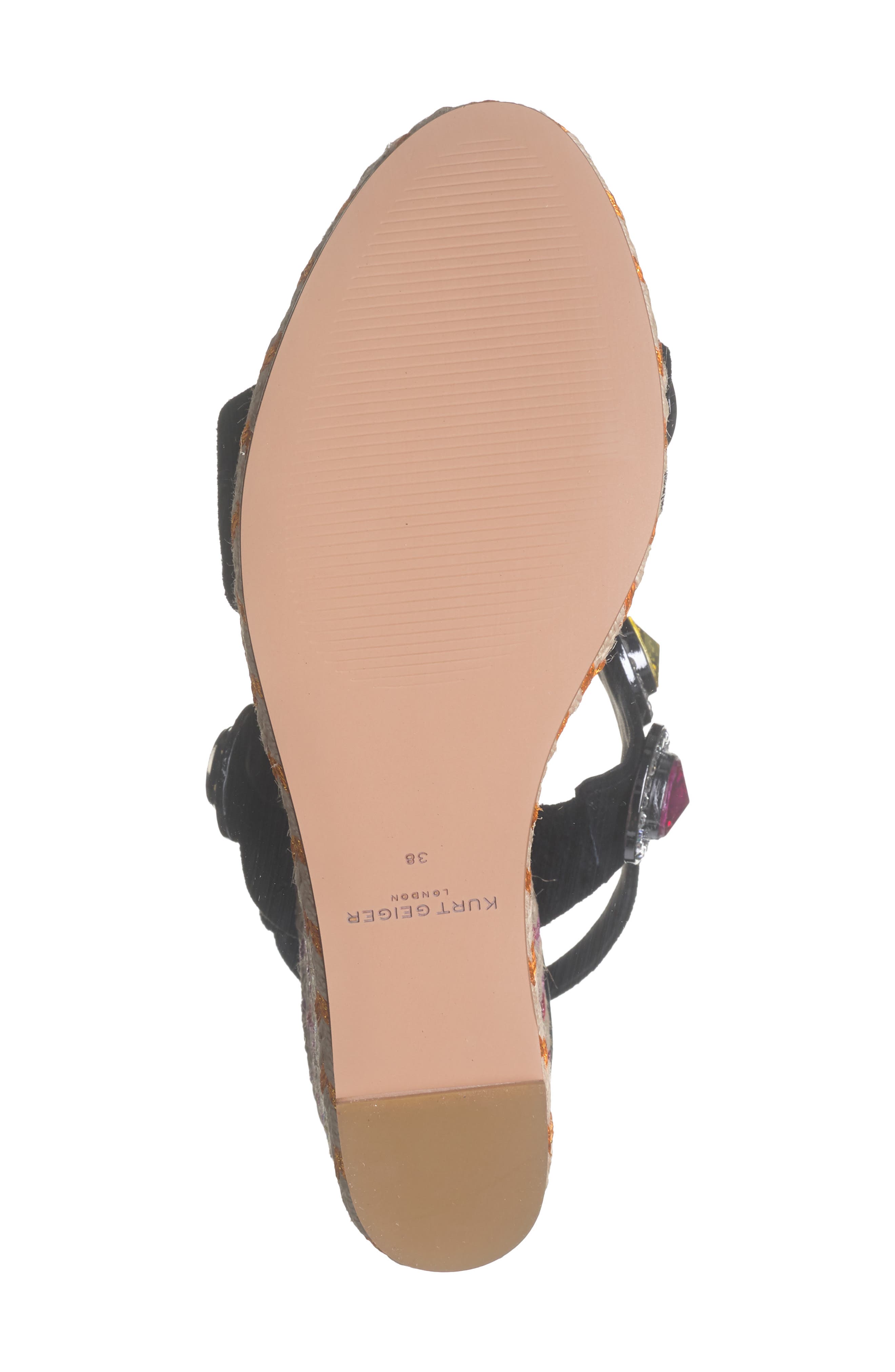 Kurt Geiger London Octavia Espadrille Platform Wedge Sandal, Alternate, color, 