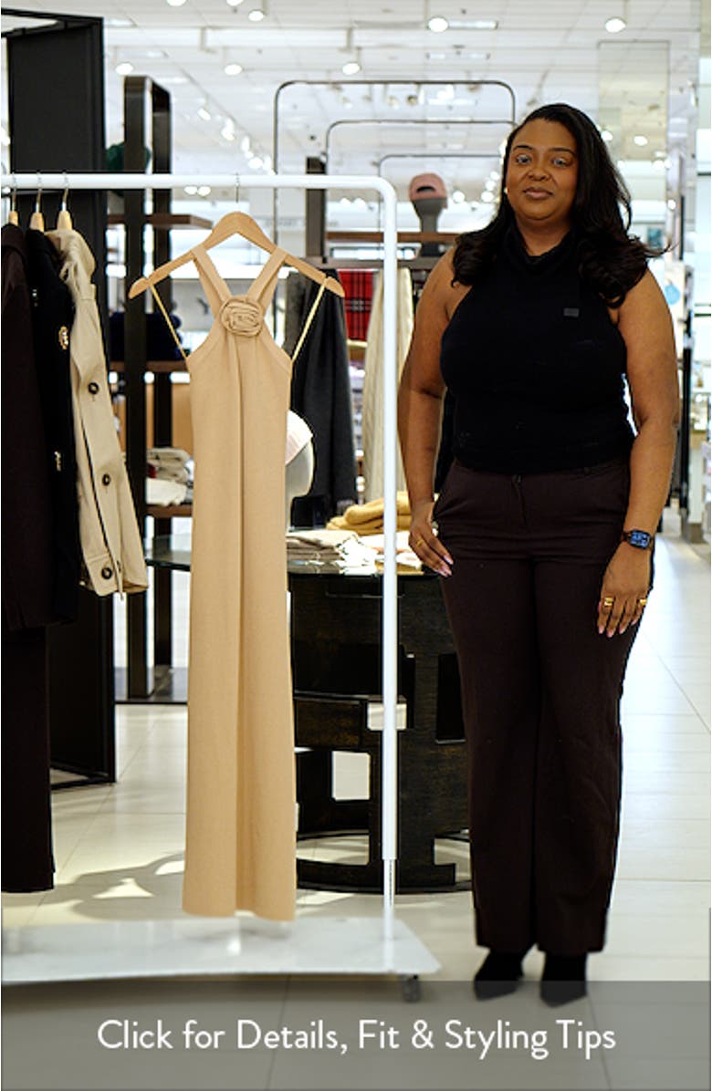 Rosette Knit Maxi Dress, sales video thumbnail