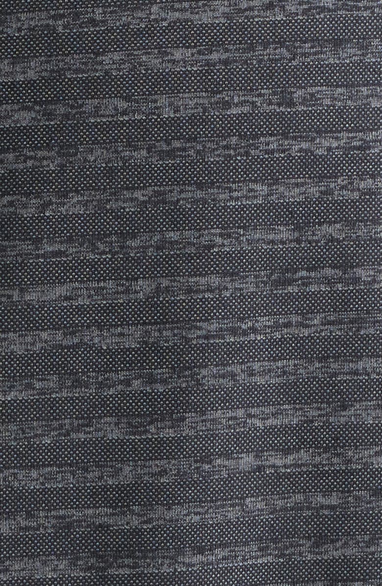 Robert Barakett Ranger Short Sleeve Knit Button-Up Shirt, Alternate, color, Black