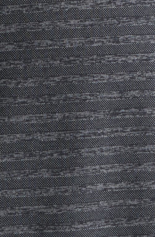 Robert Barakett Ranger Short Sleeve Knit Button-up Shirt In Gray
