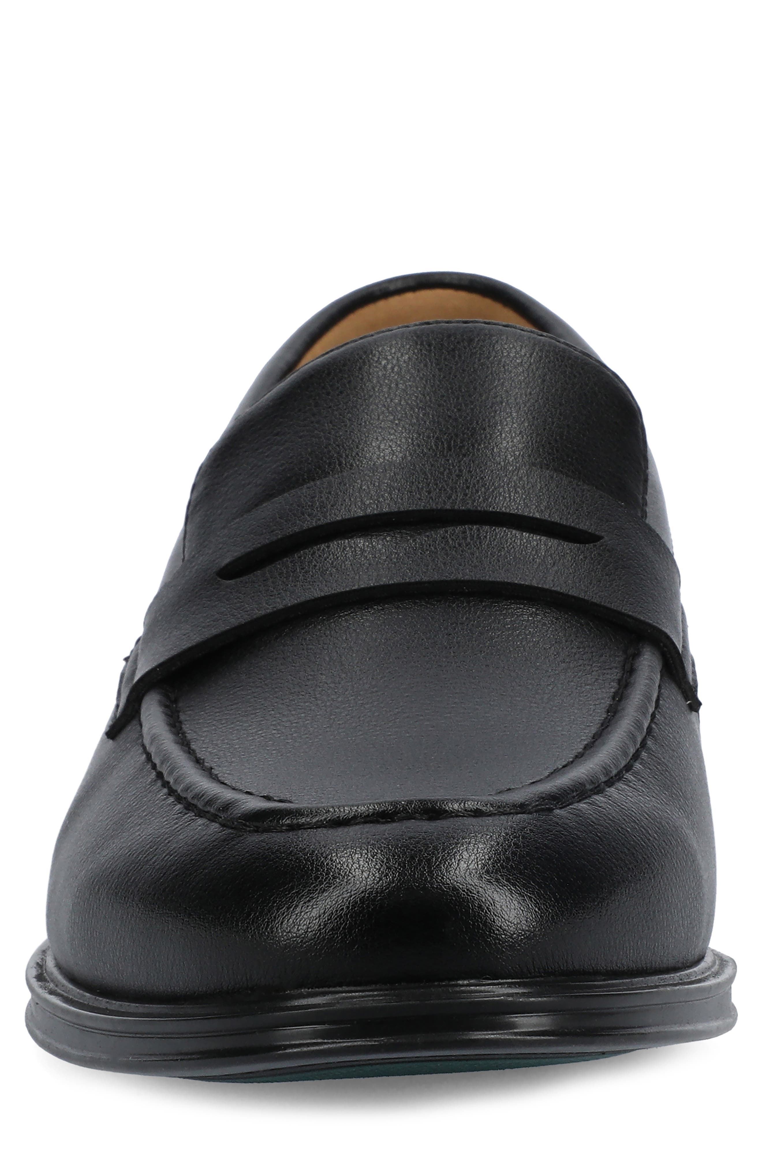 VANCE CO Phineas Penny Loafer, Alternate, color, Black