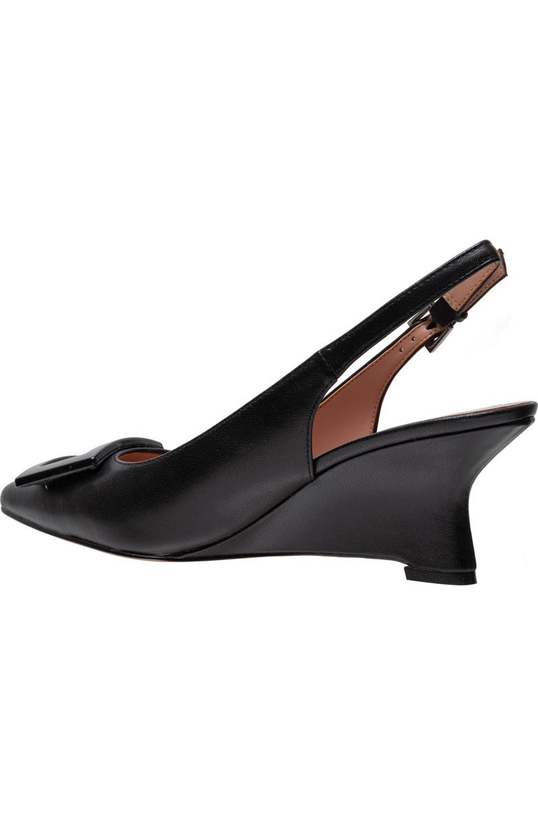 Linea Paolo Vista Slingback Pointed Toe Wedge Pump, Alternate, color,