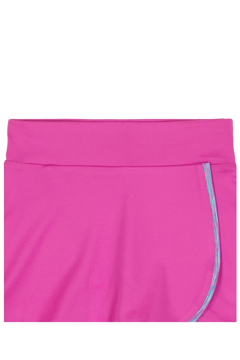 Kids' Graphic T-Shirt & Skort Set, Alternate, color, FLUO FUCHSIA