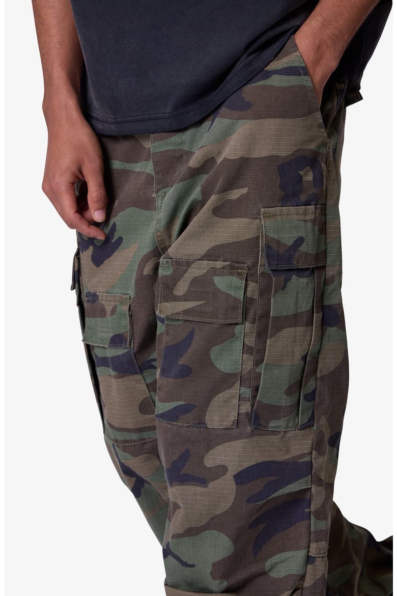Camo Print Ultra Baggy Ripstop Cargo Pants, Alternate, color, CAMO