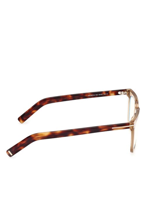 Tom Ford 50mm Square Blue Light Blocking Glasses
