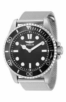 Pro Diver Quartz Mesh Strap Watch, 43mm