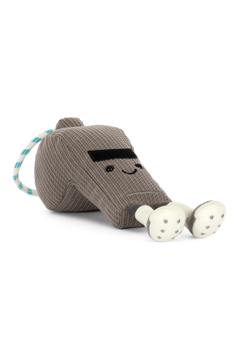 Amuseables Sports Walston Whistle Tiny Plushie, Alternate, color, GREY