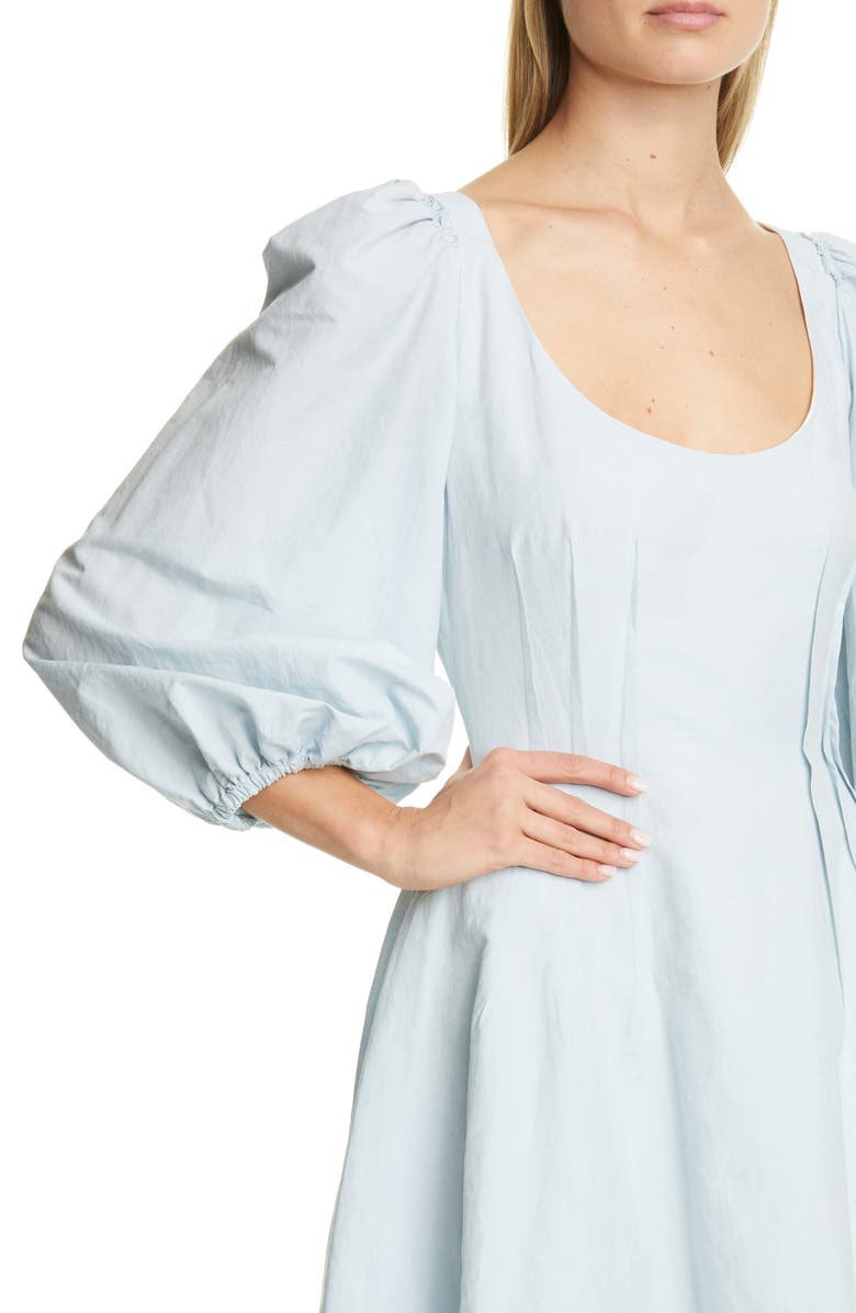 Brie Linen Balloon Sleeve Dress main image 1