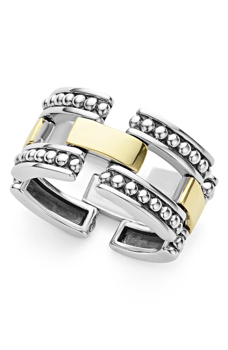 LAGOS High Bar Link Band Ring, Alternate, color, 