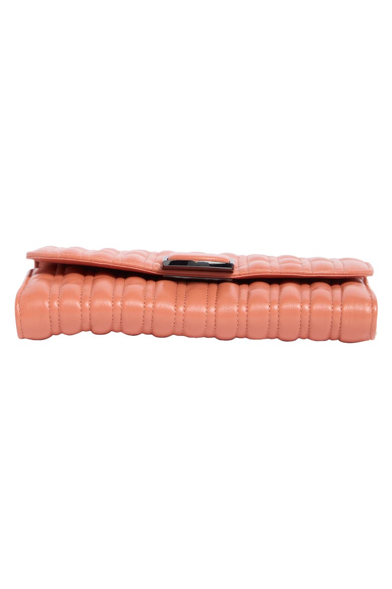 Brio Quilted Leather Wallet on a Chain, Alternate, color, BLUSH