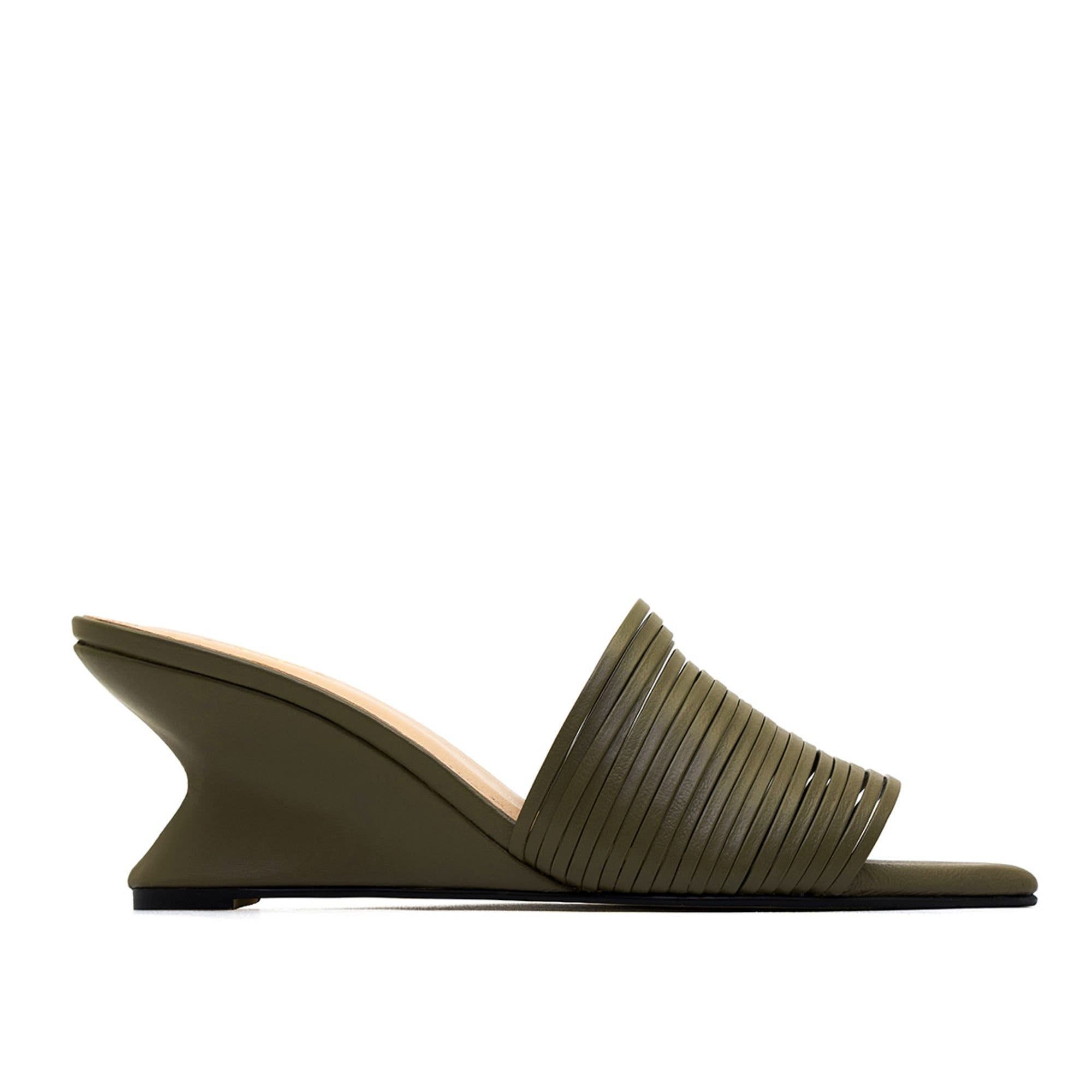 Emilia Platforms, Main, color, Olive