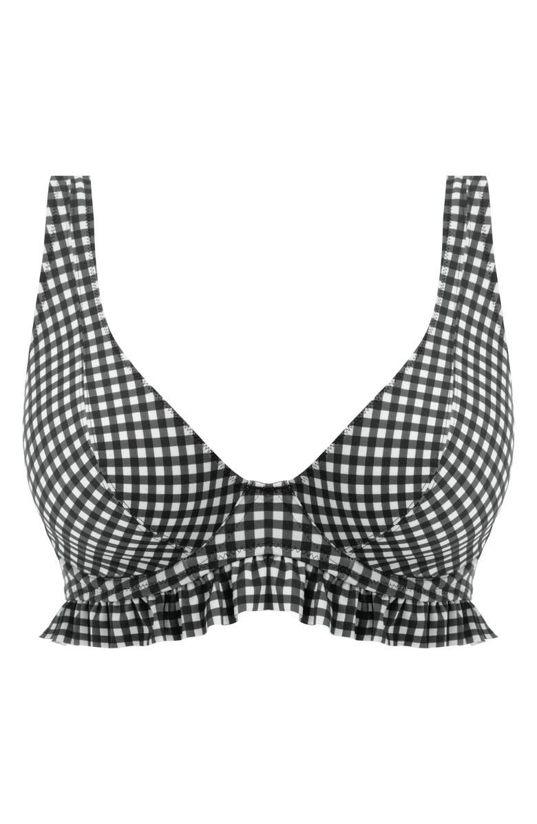 Freya Check In Underwire High Apex Bikini Top, Main, color, 