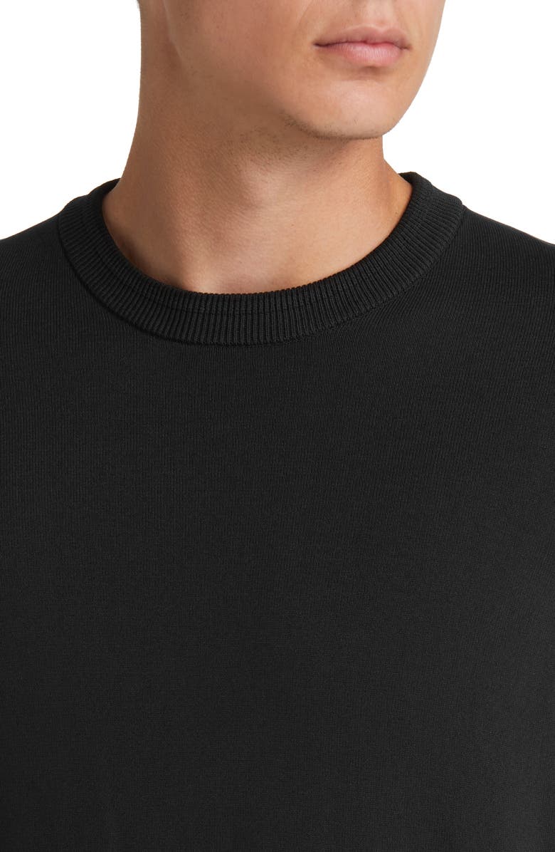 BOSS Lope Crewneck Sweater, Alternate, color, Black