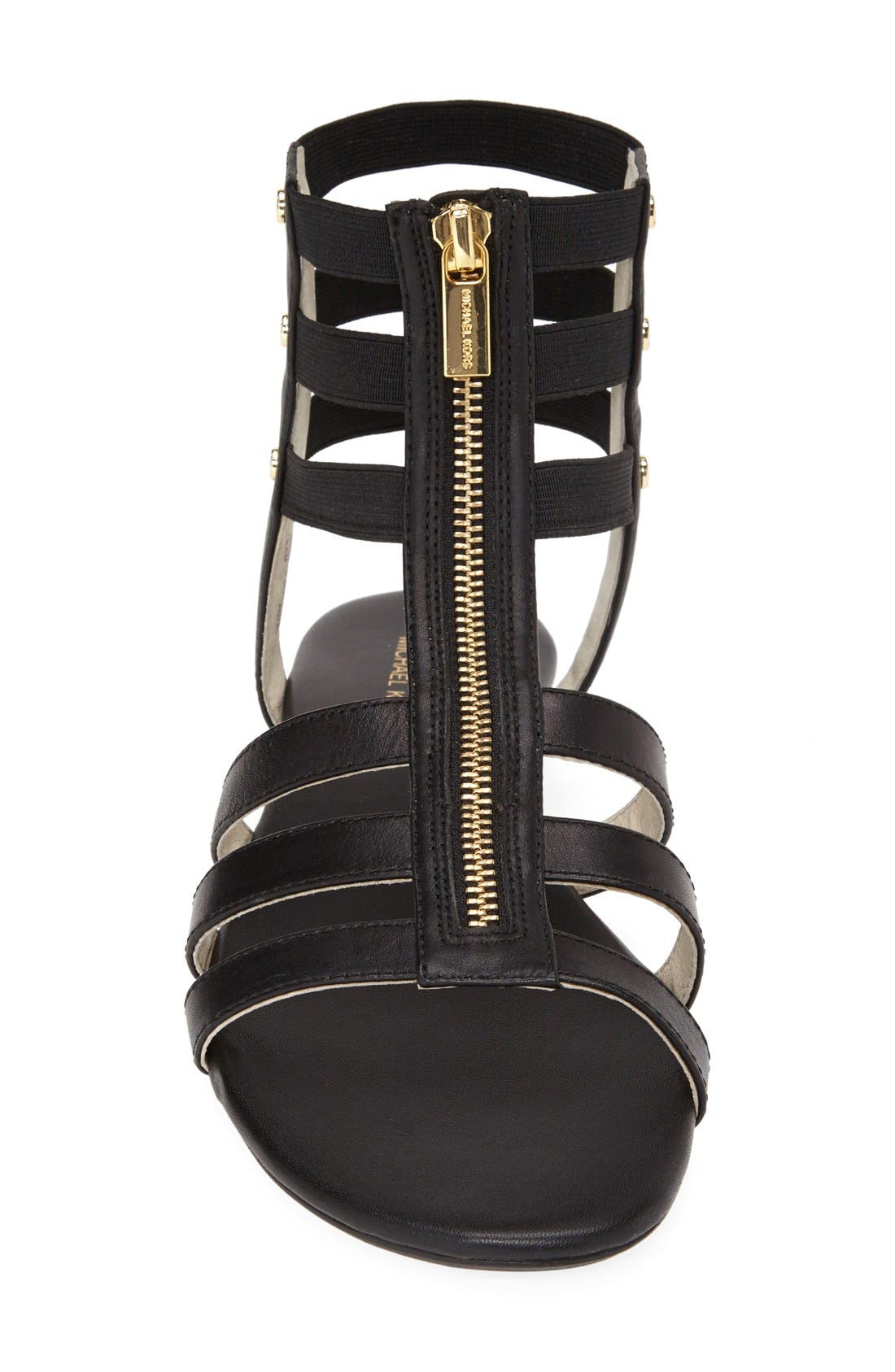'Codie' Sandal, Alternate, color, BLACK