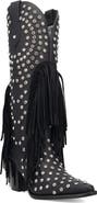 Dingo Show Pony Fringe 
Rhinestone Western Boot
