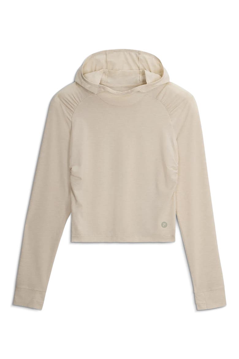 Elevate Fitted Lightweight Performance Hoodie, Alternate, color, HEATHER BIRCH