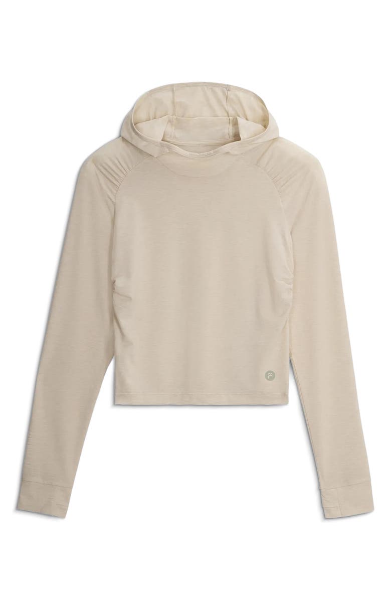 Free Fly Elevate Fitted Lightweight Performance Hoodie, Alternate, color, Heather Birch