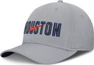 Nike Men's Nike Gray Houston Astros Primetime Rise Dri-FIT Flex Hat