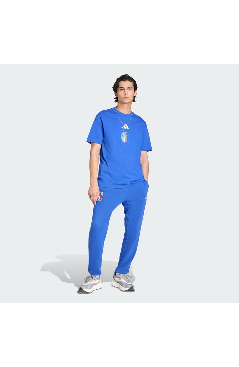 adidas Men's adidas Royal Italy National Team FIFA x World Cup Alphaskin Graphic T-Shirt, Alternate, color, Royal