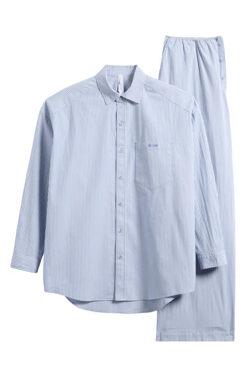 Skims Cotton Poplin Pajamas